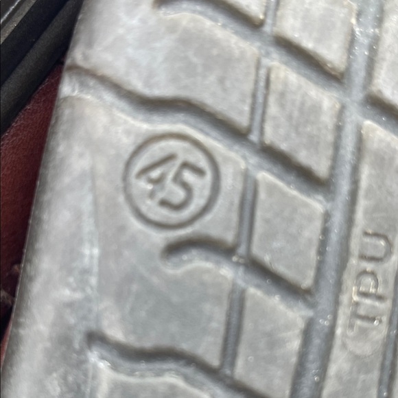 ECCO Men's Dark Brown Leather lace up Oxford, size EU 45 - Picture 6 of 9